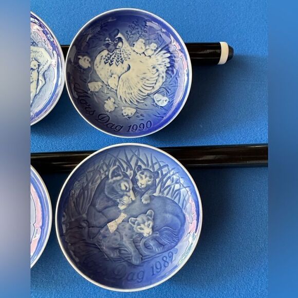 Bing & Grondahl 12 various years Mother's Day Mors Dag  6" wall hanging Plate - Picture 7 of 10